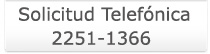 Solicitud telefonica